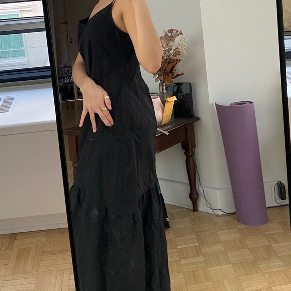 **SOLD DO NOT BUY** Cutest vintage 90s asymmetrical maxi dress - Picture 6 of 12